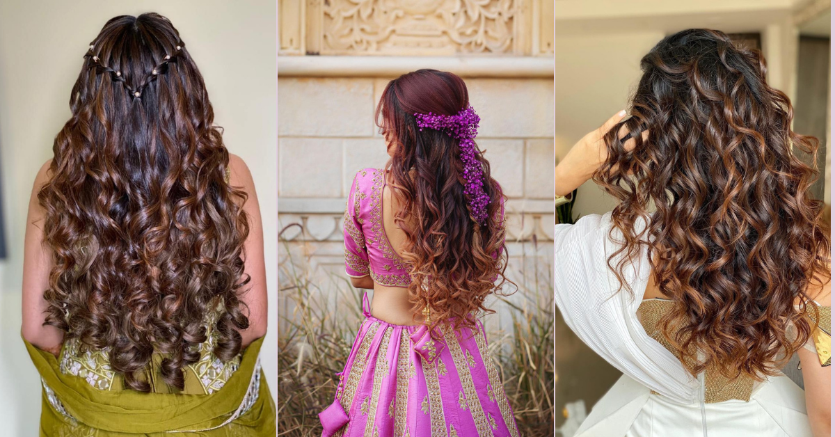 15 Latest Gota Hairstyles for Bride to be-Every Shade of Women
